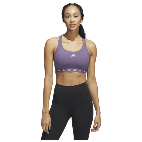 Adidas Γυναικείο μπουστάκι Powerreact Training Medium-Support Techfit Bra Adidas Γυναικείο μπουστάκι Powerreact Training Medium-Support Techfit Bra